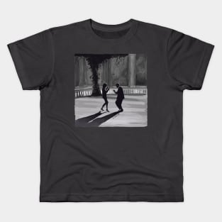 Fellini 8 1/2 Illustration - Dance Scene Kids T-Shirt